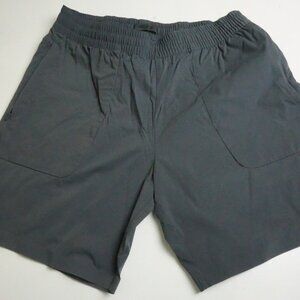 Proof Travel Zippered Pocket Highline Quick Dry Nylon Blend Shorts Sz L